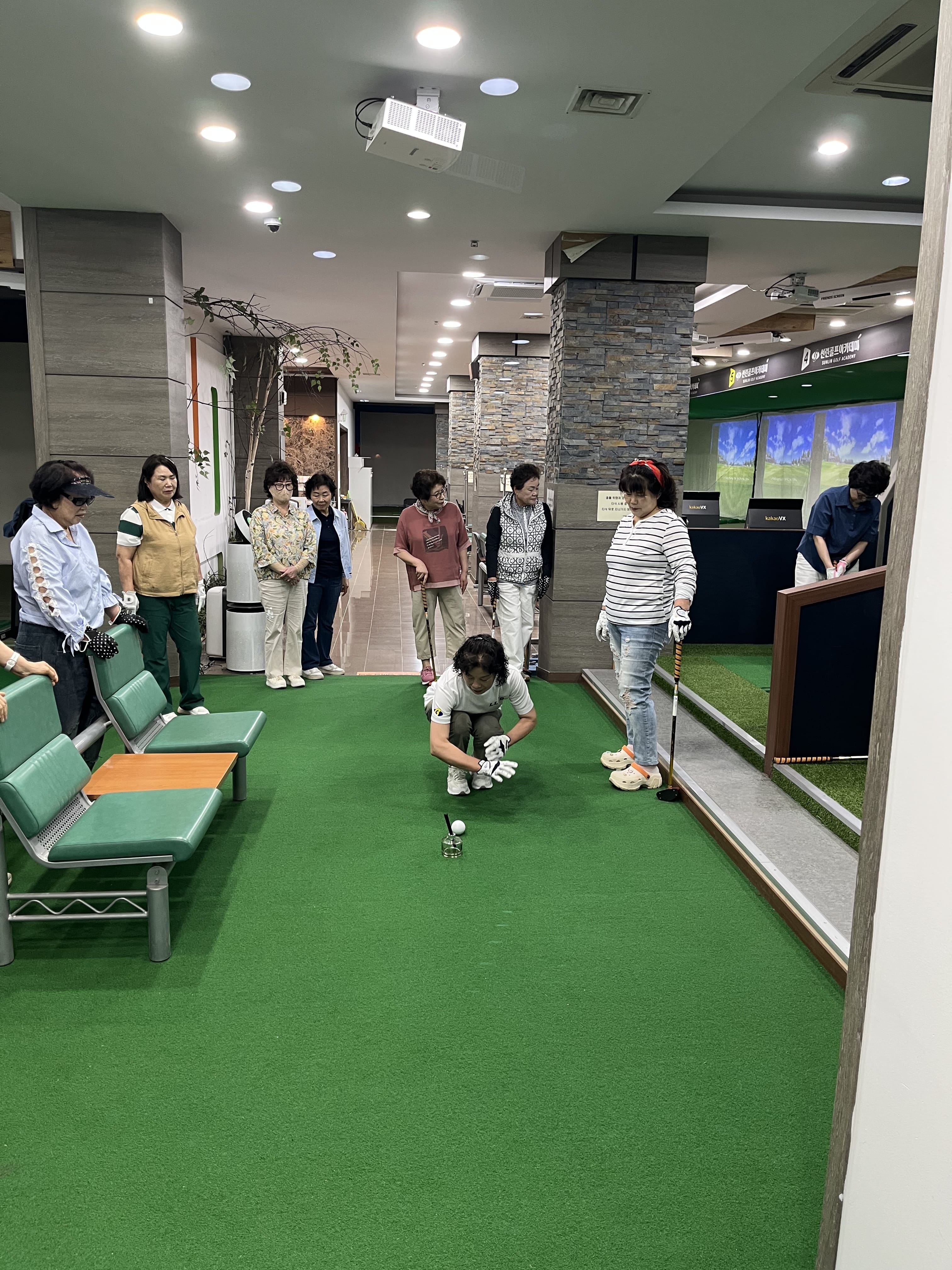 여름방학 중 비교과 프로그램 파크골프 실습 현장^^