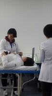 교내 핵심술기 실습 사진입..