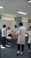 교내 핵심술기 실습 사진입..